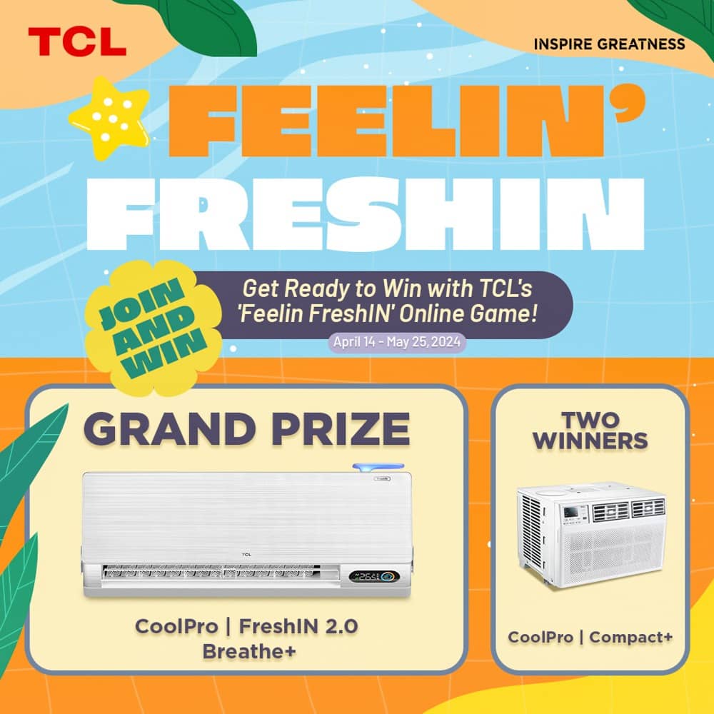 Get Ready to Win with TCL's 'Feelin FreshIN' Online Game
