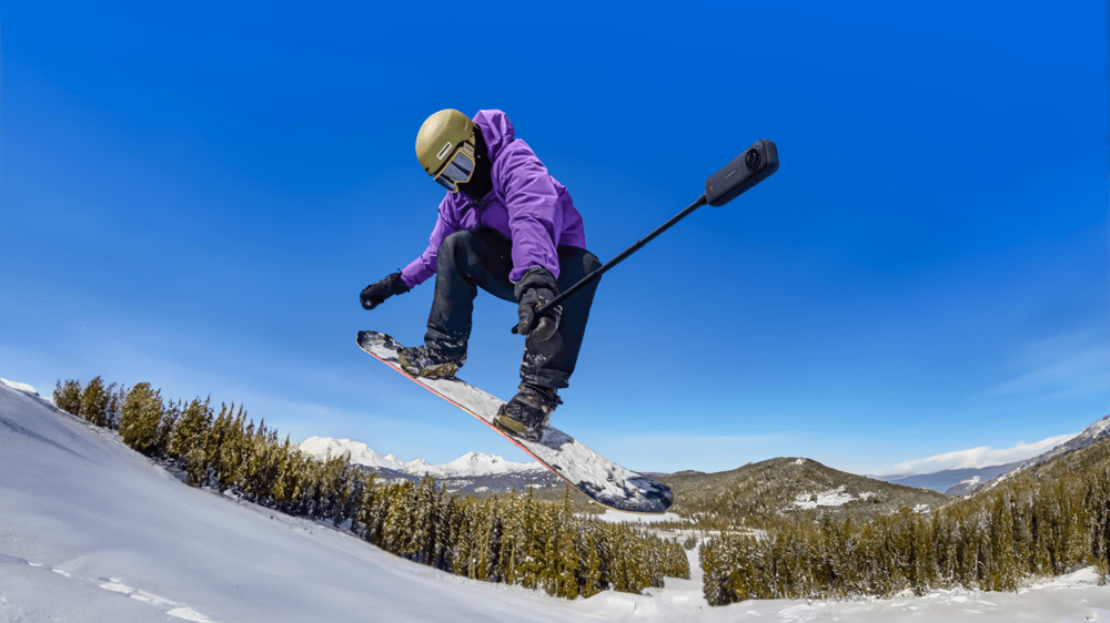 Insta360 X4 - Snowboarding