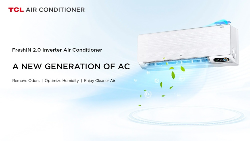 Make way for TCL CoolPro FreshIN 2.0 Breathe+ Live Cool Inverter Air Conditioner