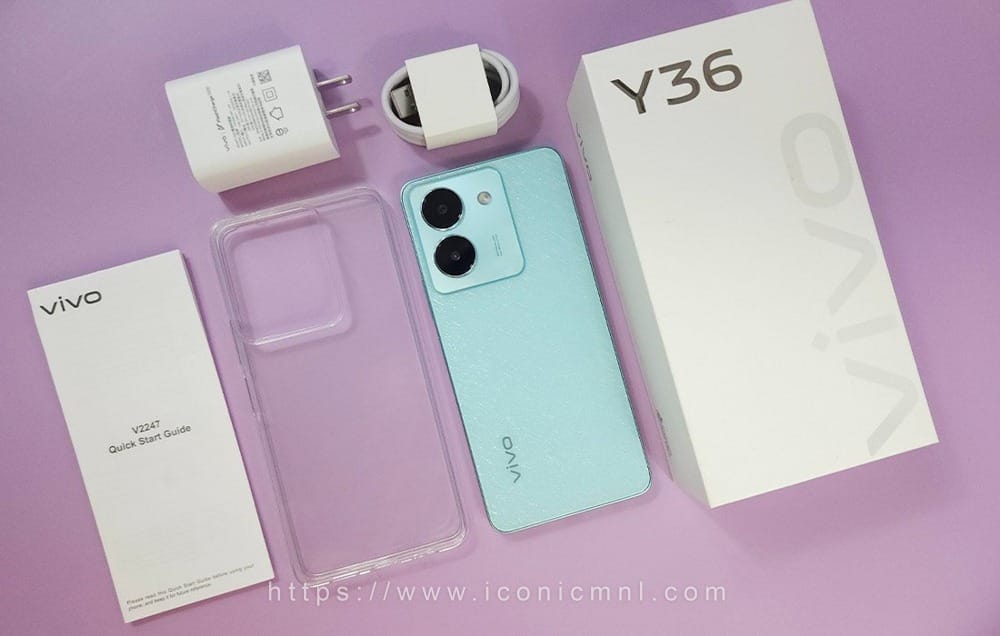 Unboxing the vivo Y36 5G