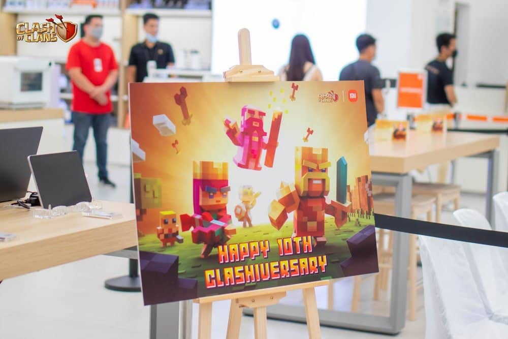 Clash of Clans cooperated with Xiaomi for its 10th Anniversary