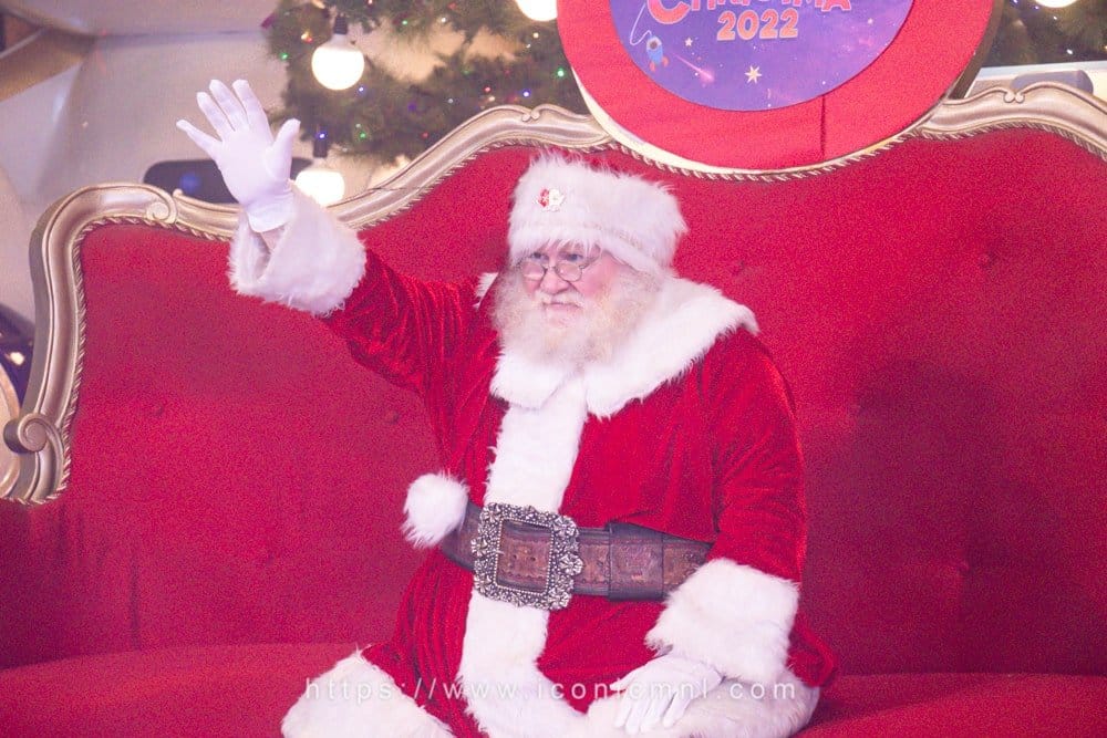 Santa Claus at SM Supermalls