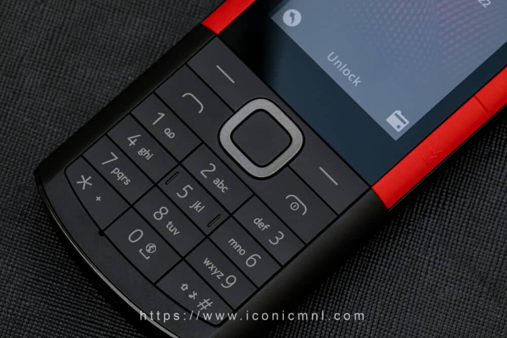 Nokia XpressAudio 5710 - Keypad