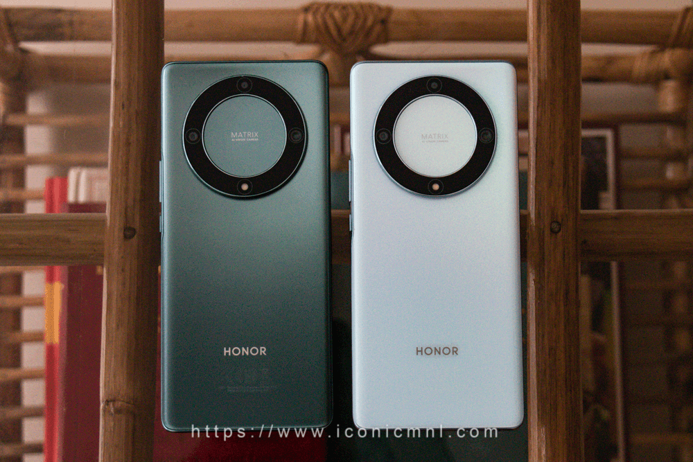HONOR X9a 5G - Emerald Green and Titanium Silver variant