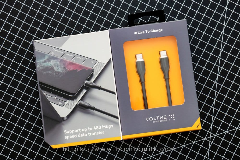 Voltme PowerLink USB-C to USB-C Fast Charging Cable