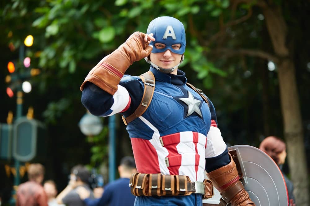 Hong Kong Disneyland Resort Marvel Season of Super Heroes Captain America
