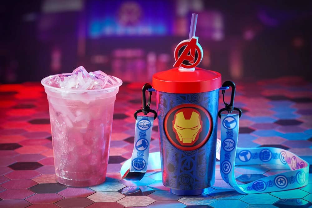 Hong Kong Disneyland Resort Marvel Season of Super Heroes F&B Avengers Sipper with Super Soda