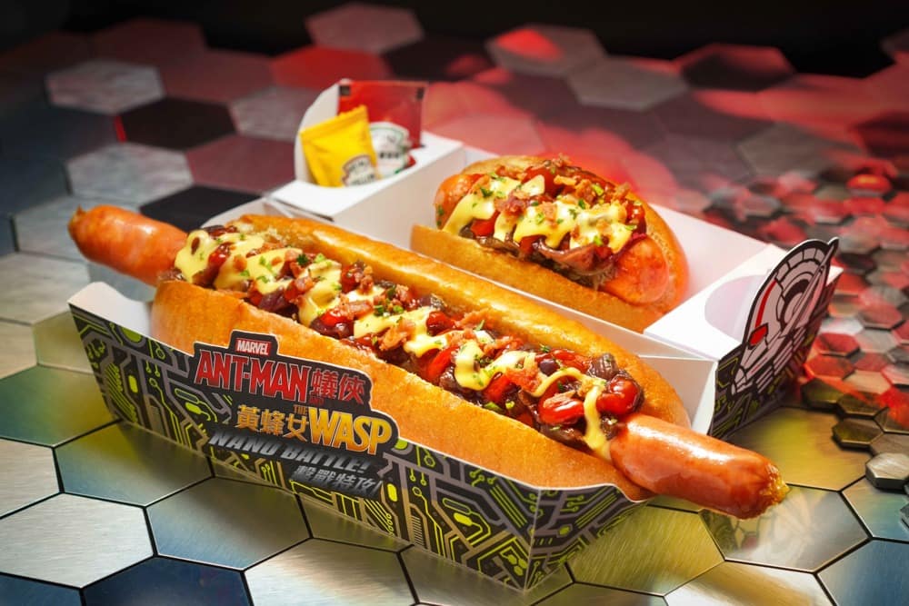 Hong Kong Disneyland Resort Marvel Season of Super Heroes F&B Quantum Hot Dog