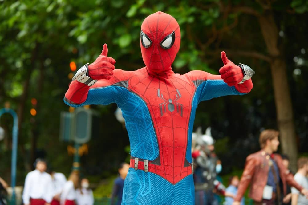 Hong Kong Disneyland Resort Marvel Season of Super Heroes Spider Man