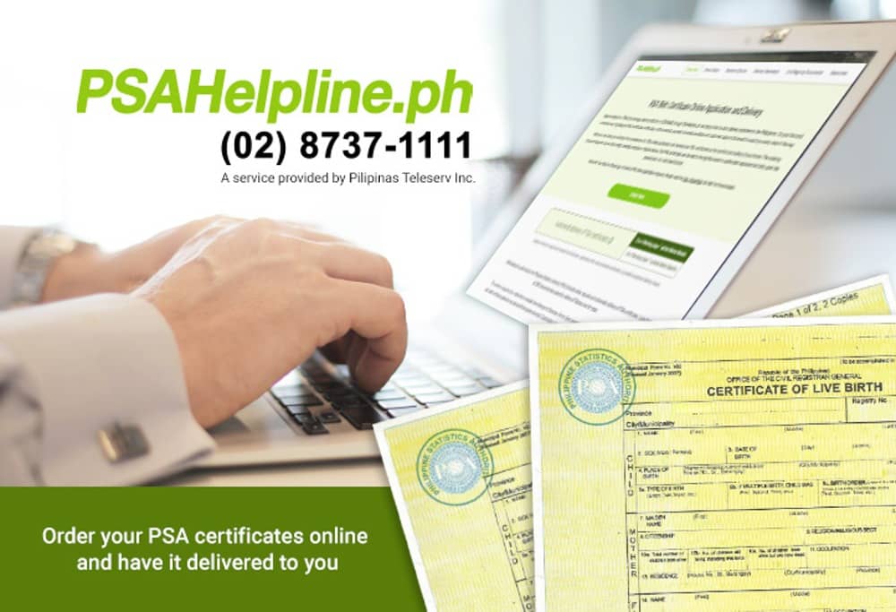 PSAHelpline Birth certificate online application