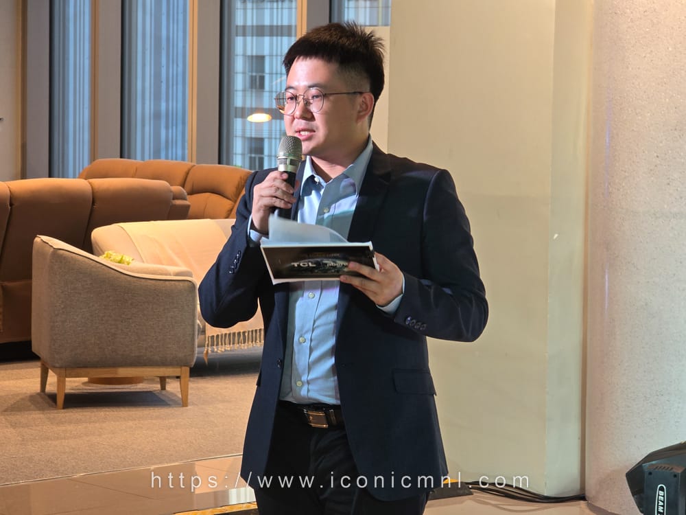 TCL and Abenson introduce the TCL 115inch X955 - Mr. Charlie Wang- TCL PH Deputy Director of TV Category