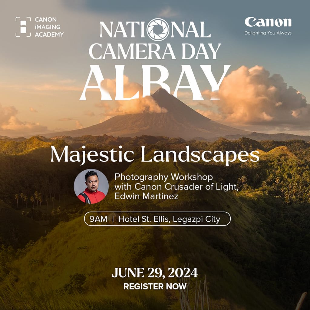 Canon Imaging Academy National Camera Day Albay Workshop
