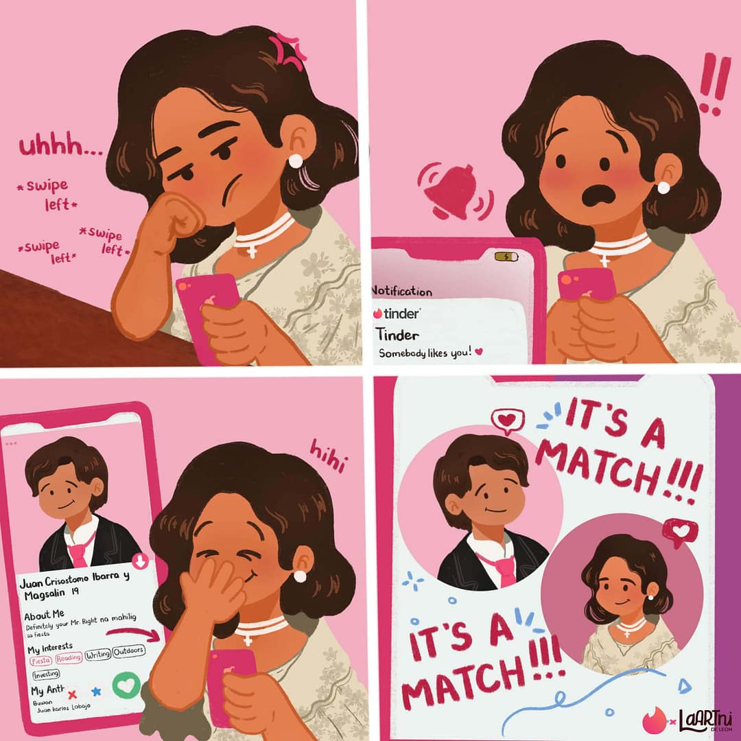 This Whimsical Comicserye Teaches Us How to Score a Match on Tinder