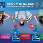 How Selsun Blue helps fight off dandruff and give you healthy hair all year round