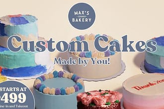 Maxs Corner Bakery Custom Cakes Made by YOU