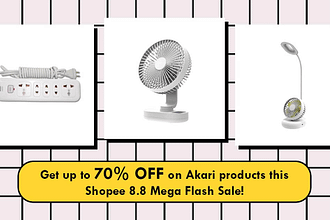 70 off on Akari products this Shopee 8.8 Mega Flash Sale