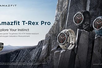 Explore your instinct for adventure with Amazfit T Rex Pro