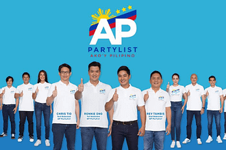 Coco Martin supports AP Partylist