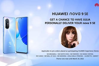 Julia Barretto to surprise lucky Huawei customers with their nova 9 SE pre orders