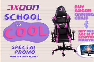 AXGON back to school promo