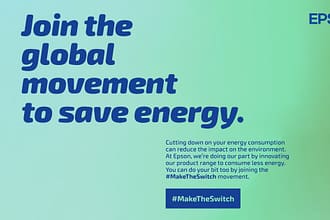 Epson launches global MakeTheSwitch Campaign to encourage energy saving