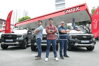 Three lucky winners from Metro Manila Luzon and Mindanao bring home their brand new Ford Ranger Sport
