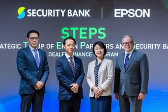 Epson Philippines partners with Security Bank to launch STEPS Dealer Finance Program