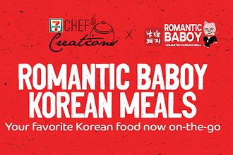 7 Eleven Chef Creations x Romantic Baboys on the go meals