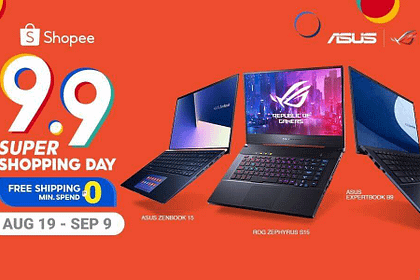 ASUS and ROG Join the Shopee 9.9 Super Shopping Day