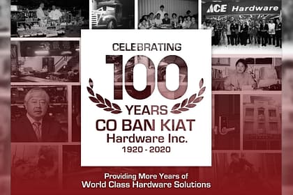 Co Ban Kiat Hardware 100 Years Philippines