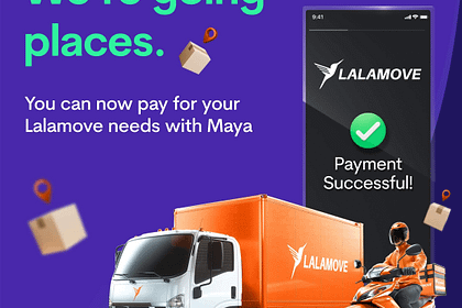 Lalamove users can now top up their wallet with Maya