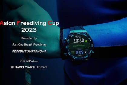 HUAWEI and Freedive SuperHOME Join Forces for the AsianFreediving Cup 2023