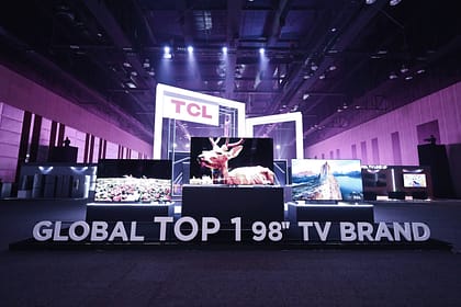 TCL the worlds TOP 1 98 inch TV brand