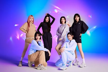K POP Girl Group IVE and PUMA Collide in a 2000s Time Warp Teveris NITRO Campaign Unveiled