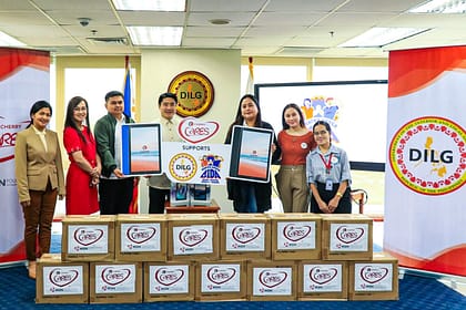 Cherry Cares Donates 300 Tablets to DILG in Support of Kontra Droga B.I.D.A Program