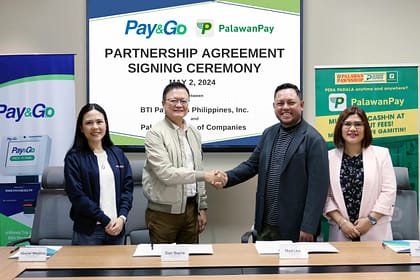 Palawan Goes Cashless PalawanPay and Pay&Go Partner to Simplify Payments