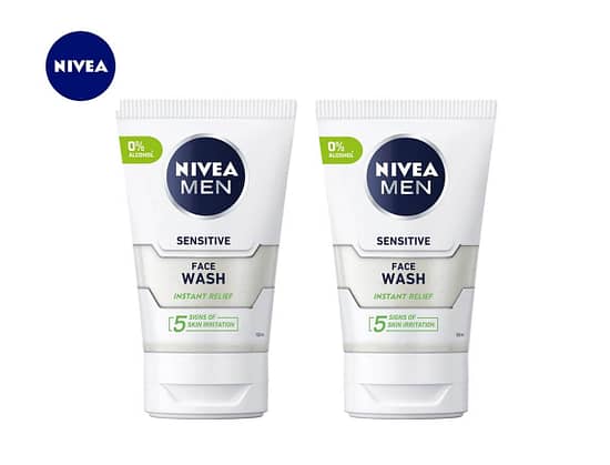 Buy 1 Take 1 on NIVEA Men Sensitive Face Wash, 100g