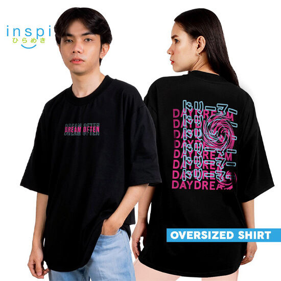 INSPI Tees Loose Fit Daydreamer Graphic Korean Oversized T shirt