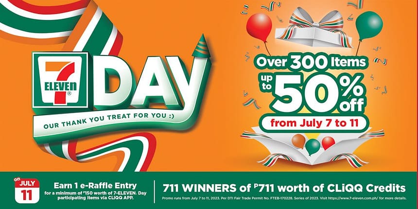 7 Eleven Philippines marks another anniversary with a giving back treat to customers this 7 Eleven Day