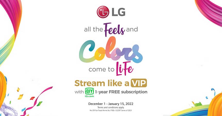 All the Feels and Colors come to Life with LG