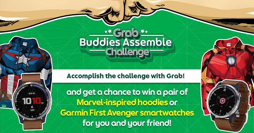 Grab Philippines calls on friends to take on the Grab Buddies Assemble Challenge
