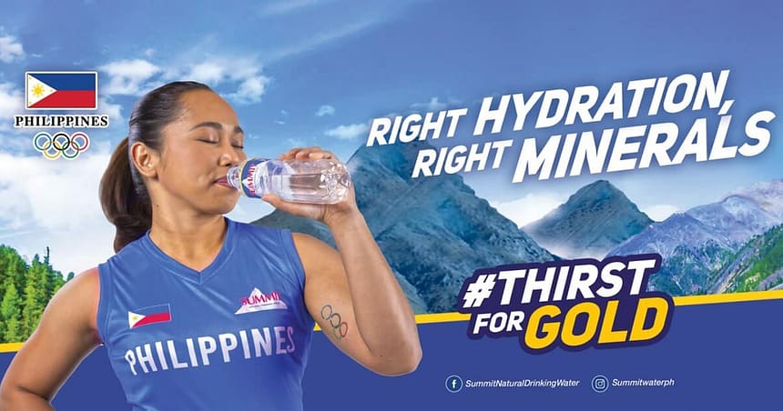 Summit Natural Drinking Water Fueling Filipino Athletes
