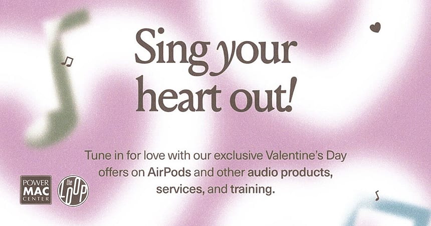Power Mac Center treats music lovers to special Valentines Day deals