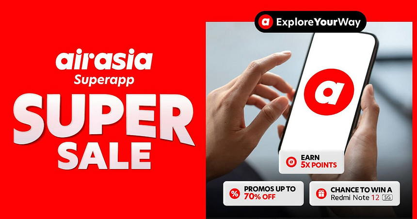 airasia Superapp hosts its biggest online travel sale this May
