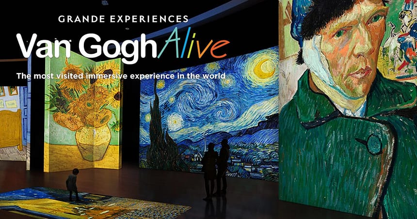 Van Gogh Alive Comes To Life At BGC Arts Center Taguig