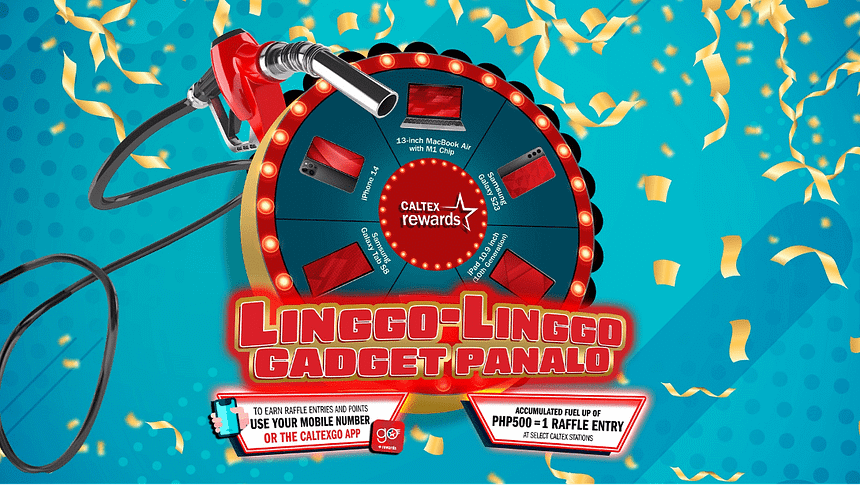 Caltex is treating its customers to an early Christmas gift with the Caltex Linggo Linggo Gadget Panalo Promo