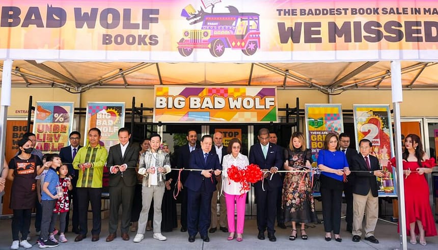 The Big Bad Wolf Book Sale Manila Opens its Doors after Three Years