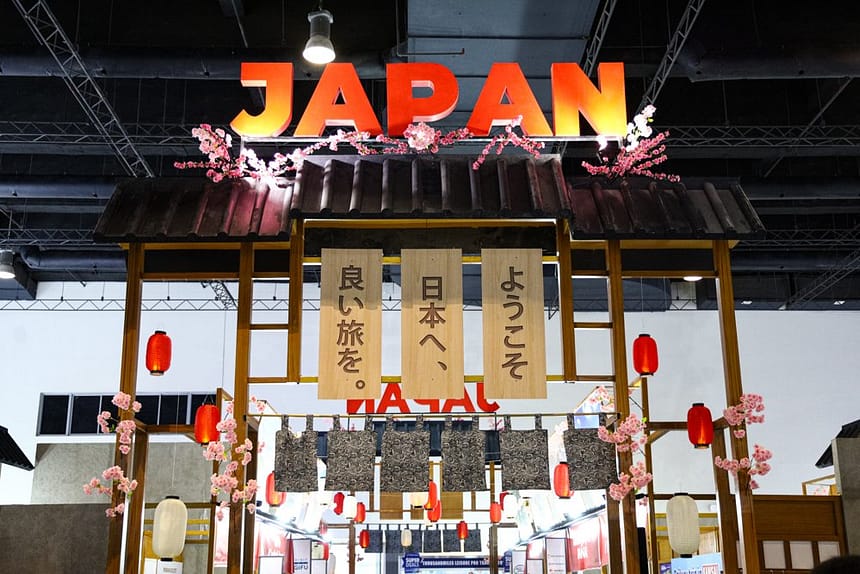 Japan Pavilion shines at the PTAA TravelTour Expo 2024