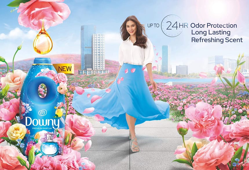 Escape the Heat with All Day Floral Freshness from Downy Fresh Bouquet