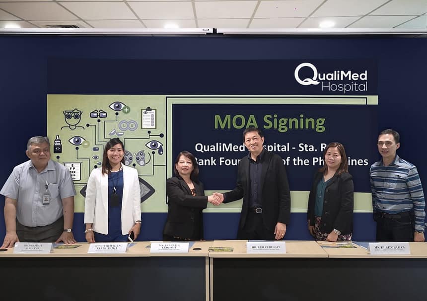 QSTR Eye Bank Contract Signing 1